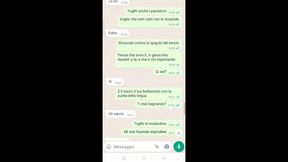 Chat erotica con la porca di mia moglie - 2 Parte Dialoghi italiani