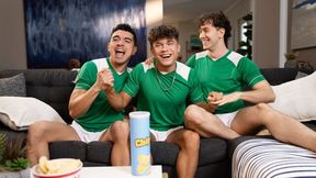 Surprsingly sensual fuck with Drake Von and Finn August