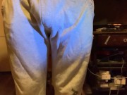 Diaper boy pees his pants (no bladder control)