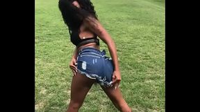 Gostosa dan&ccedil_ando funk