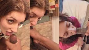 ivy winterz gets huge load to the face