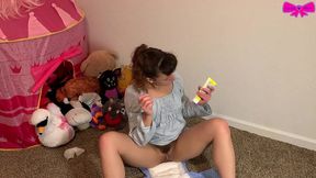 butt plug diap girl abdl dakota marr ageplay