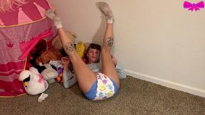 butt plug diap girl abdl dakota marr ageplay
