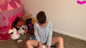 butt plug diap girl abdl dakota marr ageplay