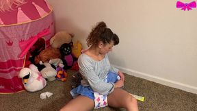 butt plug diap girl abdl dakota marr ageplay
