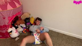 butt plug diap girl abdl dakota marr ageplay