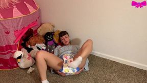 butt plug diap girl abdl dakota marr ageplay