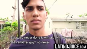 Ariano Maintains Eye Contact While Blowing Big Dick In Hot Latino Scene