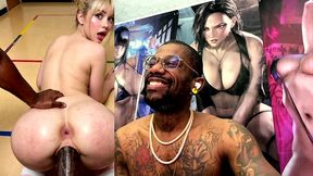 blonde girl getting pussy fucked from behind by a bbc gooner, ai generated