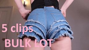 M - 5x Jeans Denim Farts BULK LOT