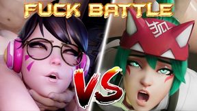 [hmv] Kiriko Vs D.va - Fuck Battle - Rondoudou Media