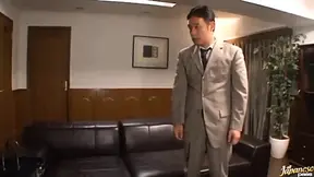 Sexy Asian Beauty Enjoys Hardcore Threesome With Massive Titted Action