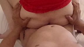 StepUncle Dominik is caught off guard in his sl...p by Kelly, who sees his big cock she play reverse cowgirl