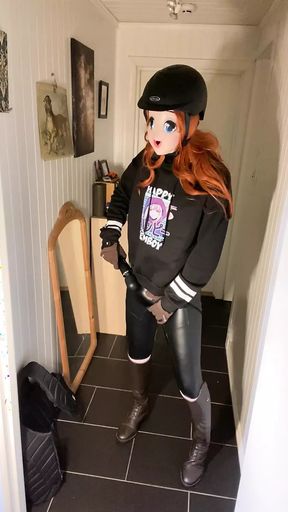 Ginger femboy equestrian