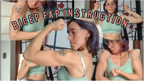 Mitzie Dupree - Bicep Fap instruction