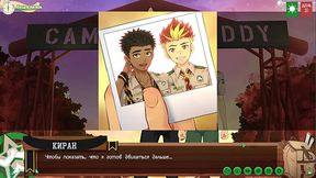 Game: Camp of Friends, Path 2, Episode 62 - Kiran is Gone (Russian voiceover)