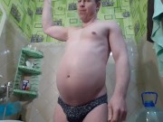 Water bloat and belly button play (on my OF)🎈🎈💥💥💥