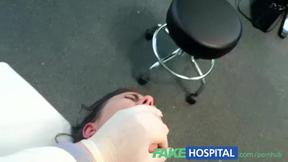 Busty Patient Moans in Pleasure