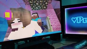 Descubrí que PRISCY está jugando ¿MINECRAFT?... -Priscy Games