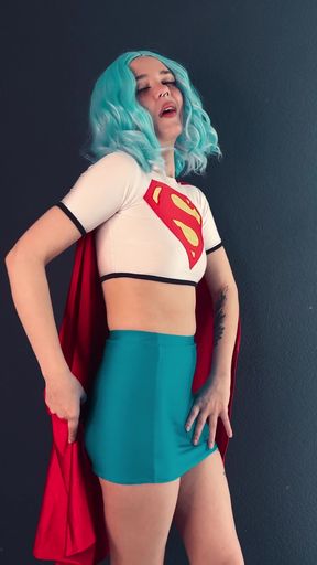 Pin-up Supergirl - The temptation of dancing