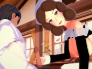 She invited her neighbor to a thanksgiving dinner... - Hentai