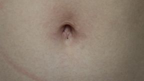 Aurora Belly Button Tease CLOSE UP
