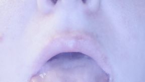 Showing you my tongue and uvula - mov