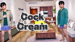 An amazing cock cream from adult store gave a curious guy a hard on