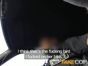 Fake Cop Anal slut gets cop cum in her butt