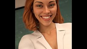 Mrs. Keagan takes some xxx pics in her classroom