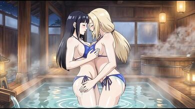 HINATA AND TSUNADE LESBIAN LOVE