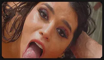 Sara Retali Teases Maximo Garcia in Black Leather Lingerie Brazzers