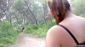 Busty Babe Banged Outdoors With Charlotte De Castille