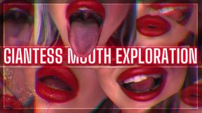 Mouth Exploration of Giantess