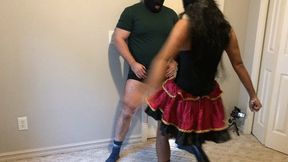 Red Riding hood busting balls