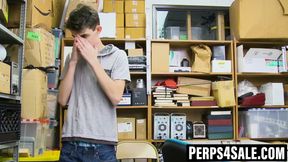 Thieving twink facialized after raw breeding