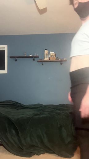 White amateur teen's antique harm