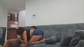Stepsister, what a tight and delicious pussy