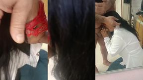 enfermeira morena gostosa faz boquete no seu paciente guloso