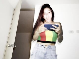 I just caught u masturbating and now u've to eat my booty - ANITTA MILLER