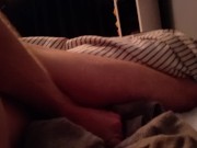 BIG cumshot after edging and wanking for ages twink cut cock