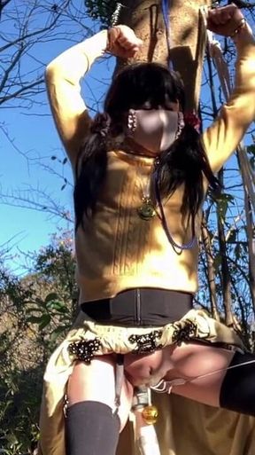 Master's Command No. 45: One-legged Suspension with Vibrator Punishment