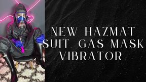 new hazmat and gas mask