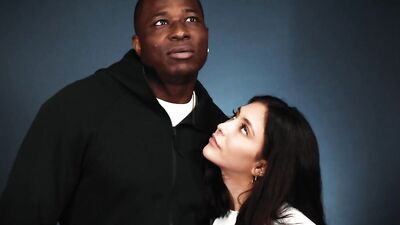 Striking brunette MILF hammered by a black stud after oral foreplay