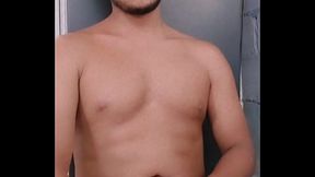 Joven De 22 a&ntilde_os Se Masturba Hasta que Sale Leche De su Polla