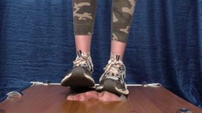 College girl in Balenciaga 3XL sneakers crushes my face (part 5 of 5), flo562x 1080p