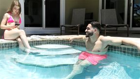 Petite teen stepsis has crush on stepbro