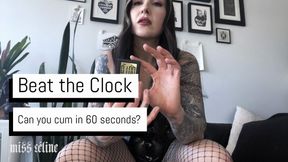 Beat the Clock - Can You Cum in 60 Seconds?
