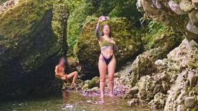 ANAL OUTDOOR ADVENTURE: anal sex with an inked beauty slut