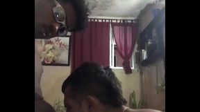 Tomei leitada na cara, Mavambo passou na rua e apertou a pica, olha o que rolou no quartinho da casa abandonada